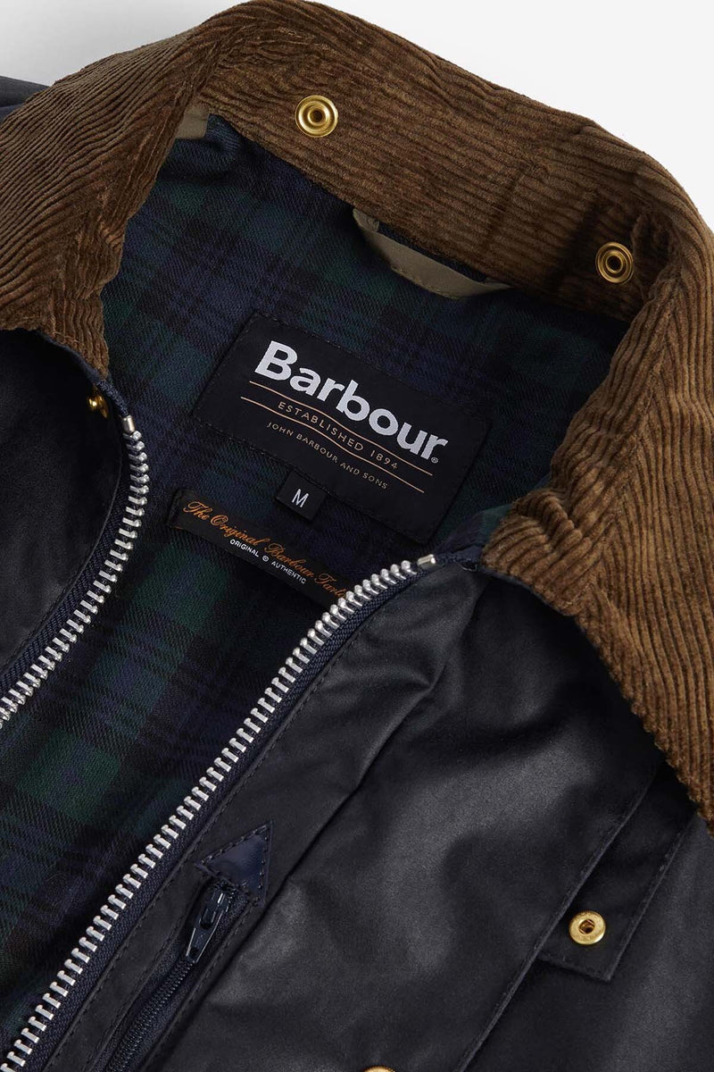 Giacca cerata oversize Transport Barbour x Flower Mountain