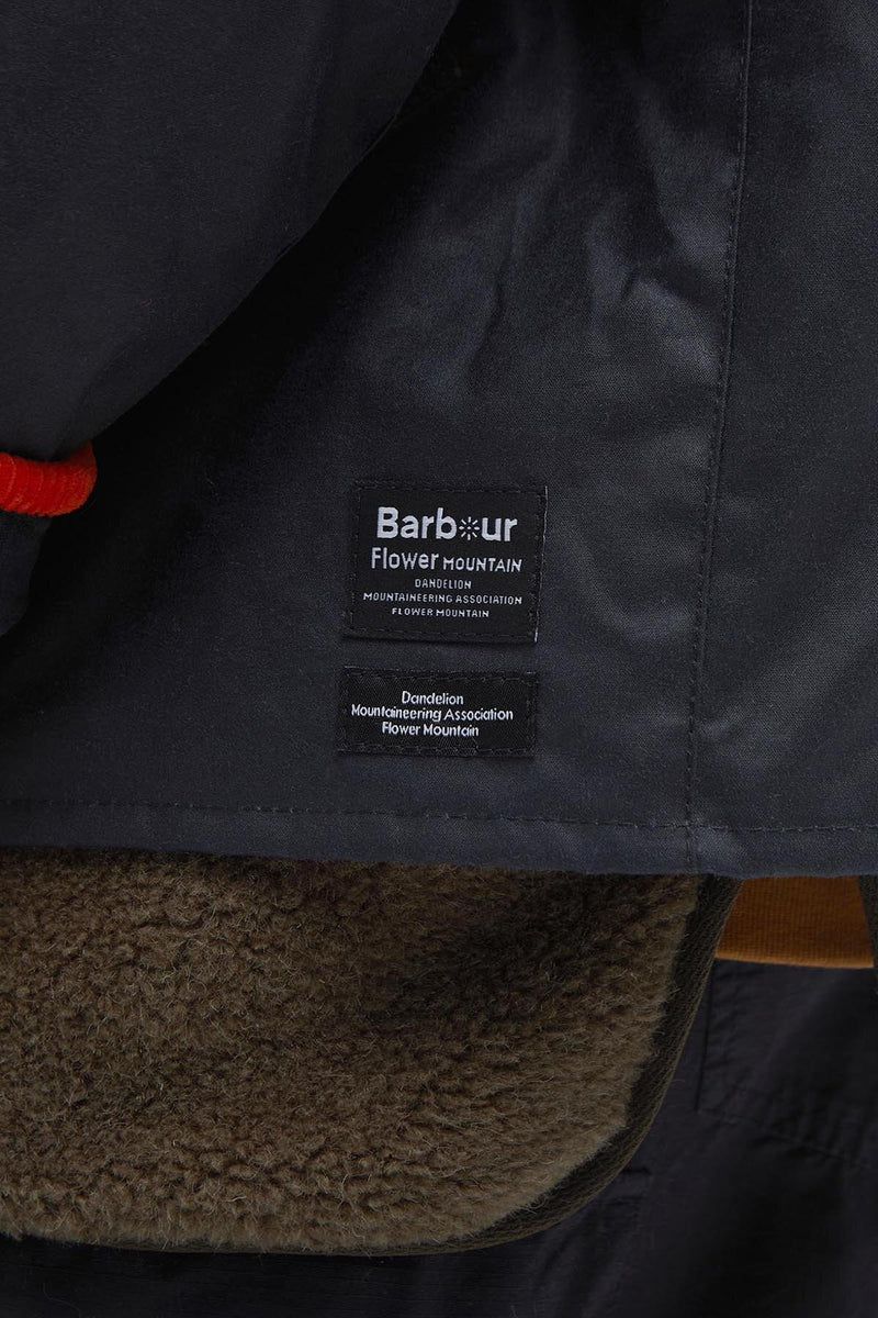 Barbour x Flower Mountain Oversized Transport Waxed Jacket