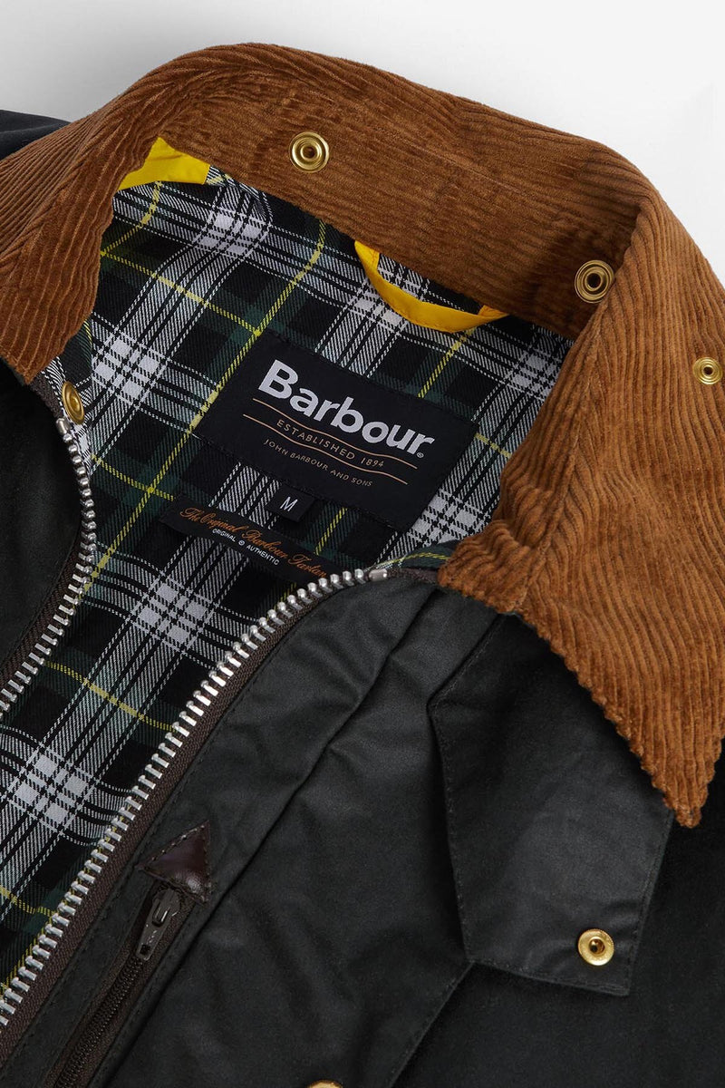 Giacca cerata oversize Transport Barbour x Flower Mountain