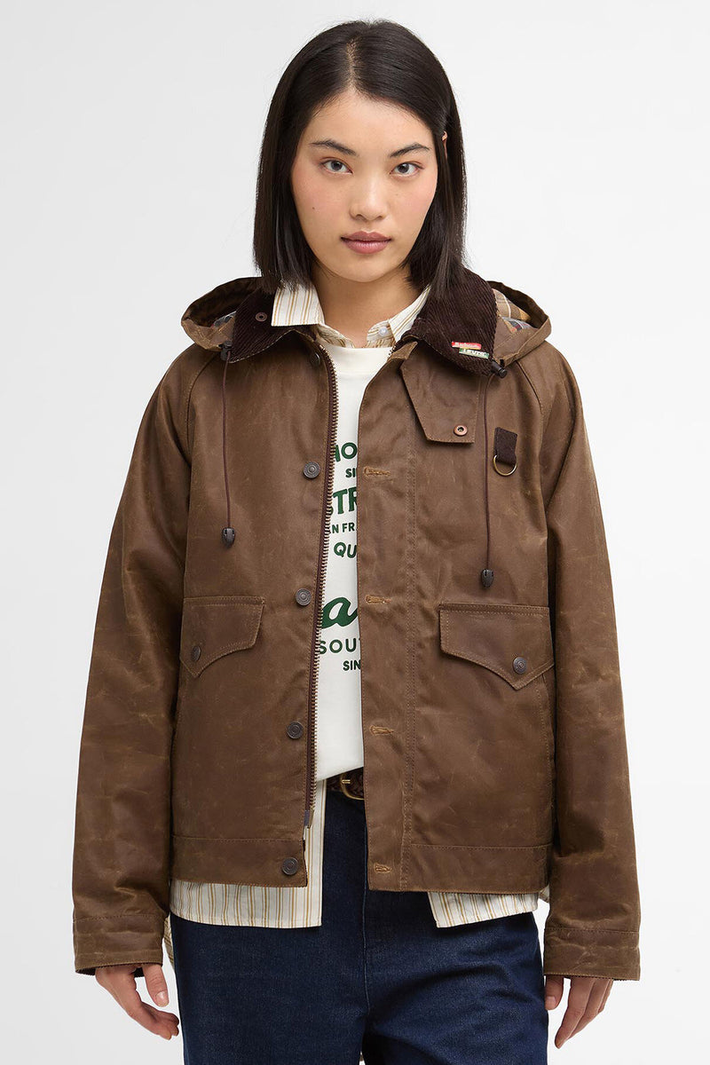 Giacca cerata Spey Barbour x Levi’s