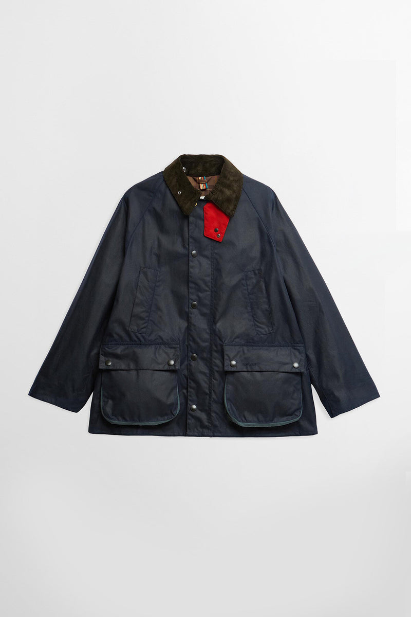 Giacca cerata Bedale oversize Paul Smith loves Barbour
