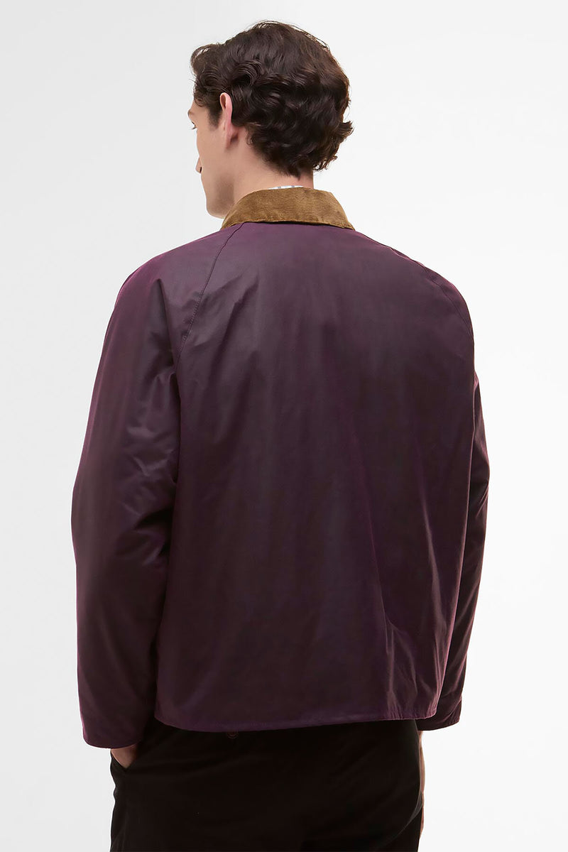 Giacca cerata Transport Paul Smith loves Barbour