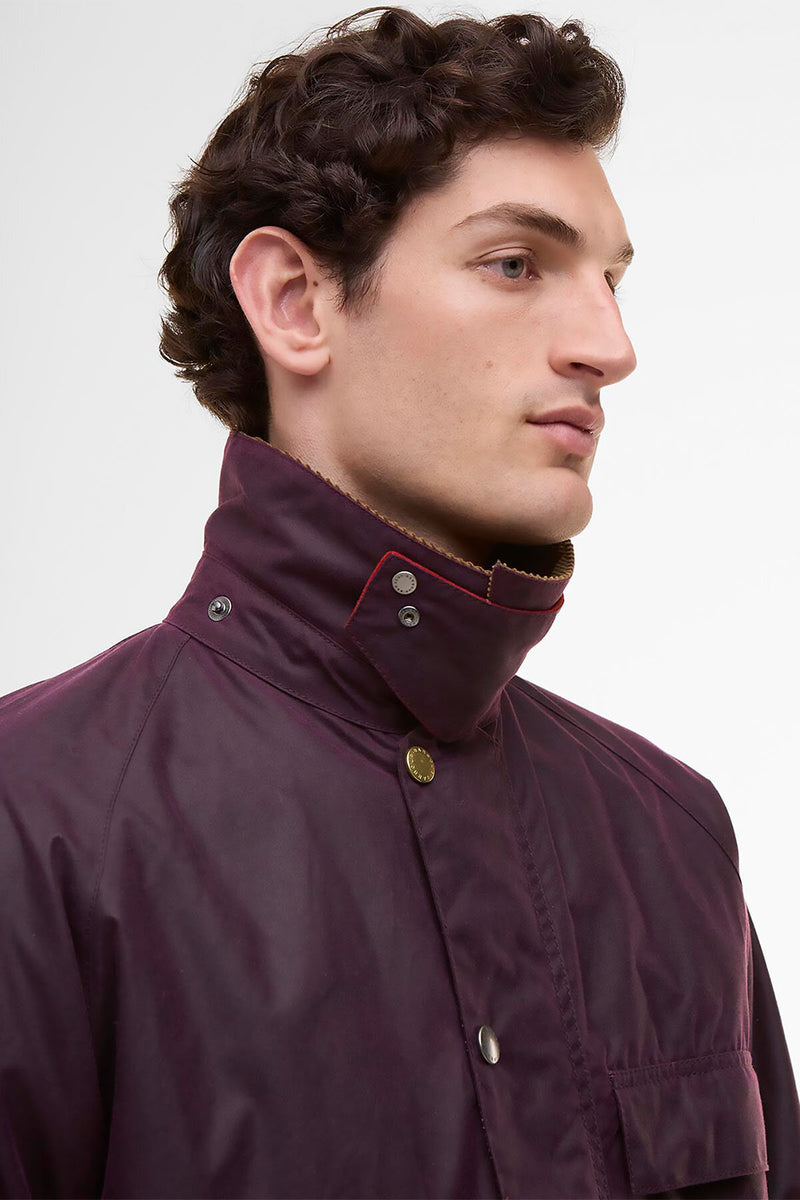 Giacca cerata Transport Paul Smith loves Barbour