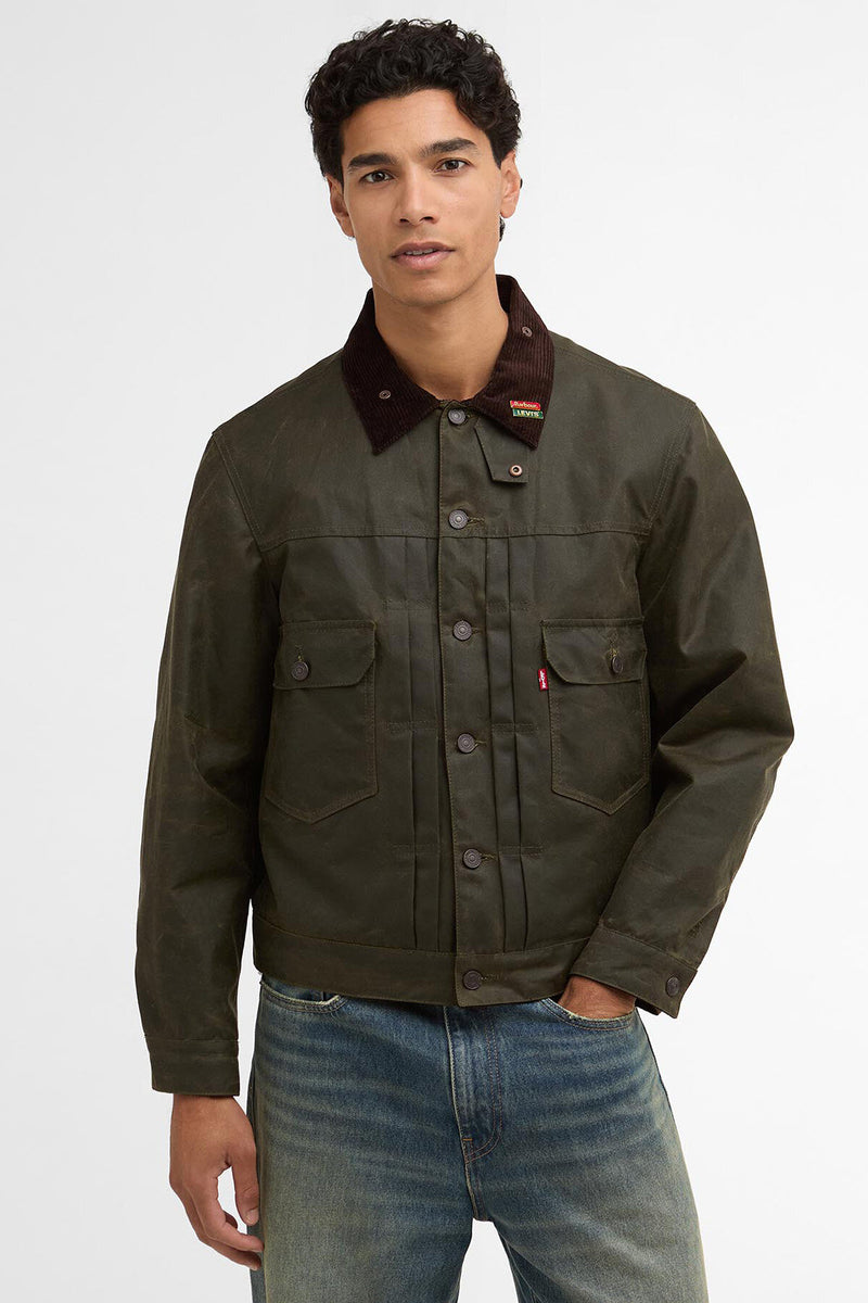 Giacca cerata Type II Barbour x Levi’s