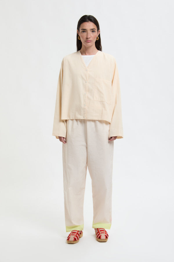 Pantaloni Paper Washed