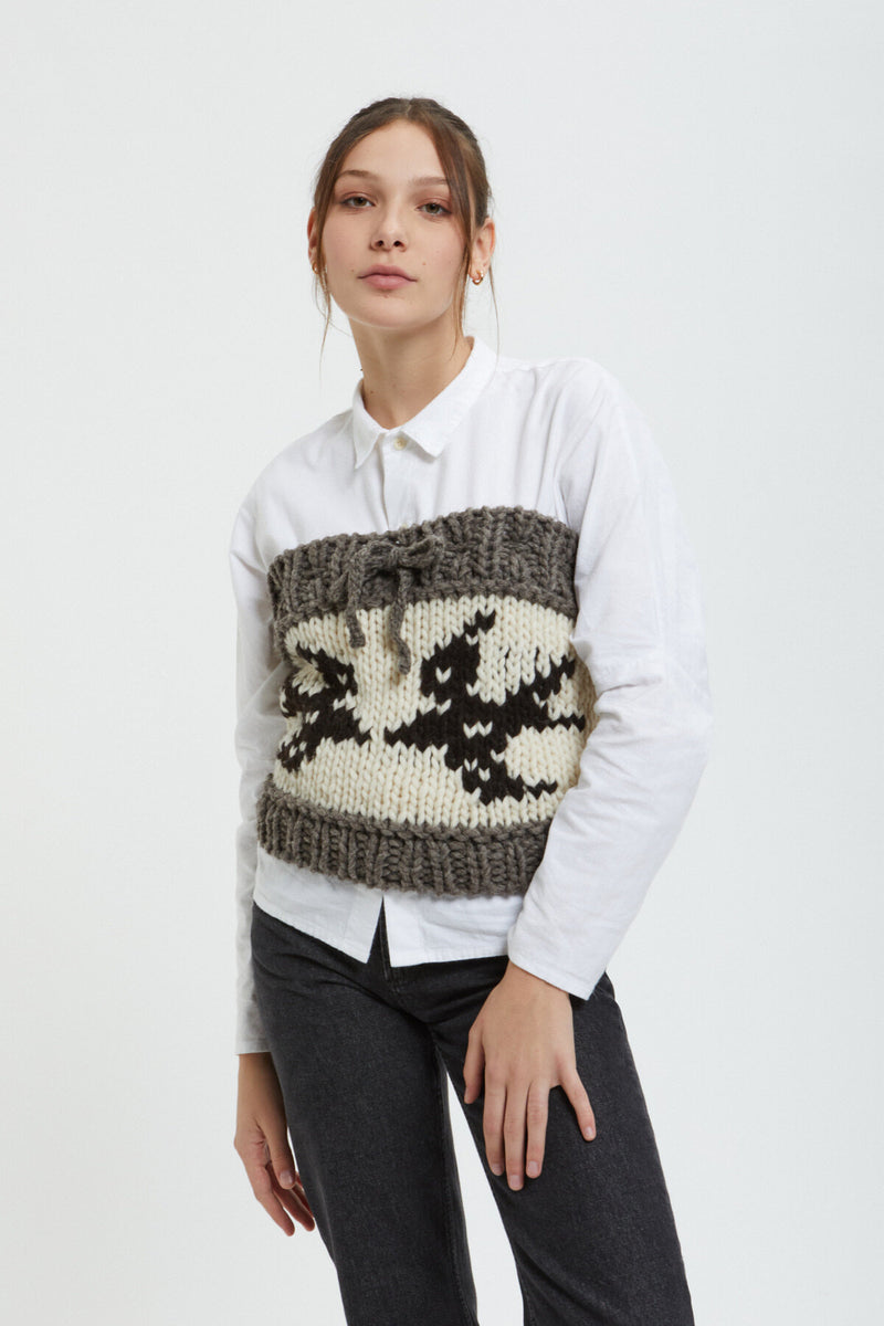 Cowichan Two Way Sweater