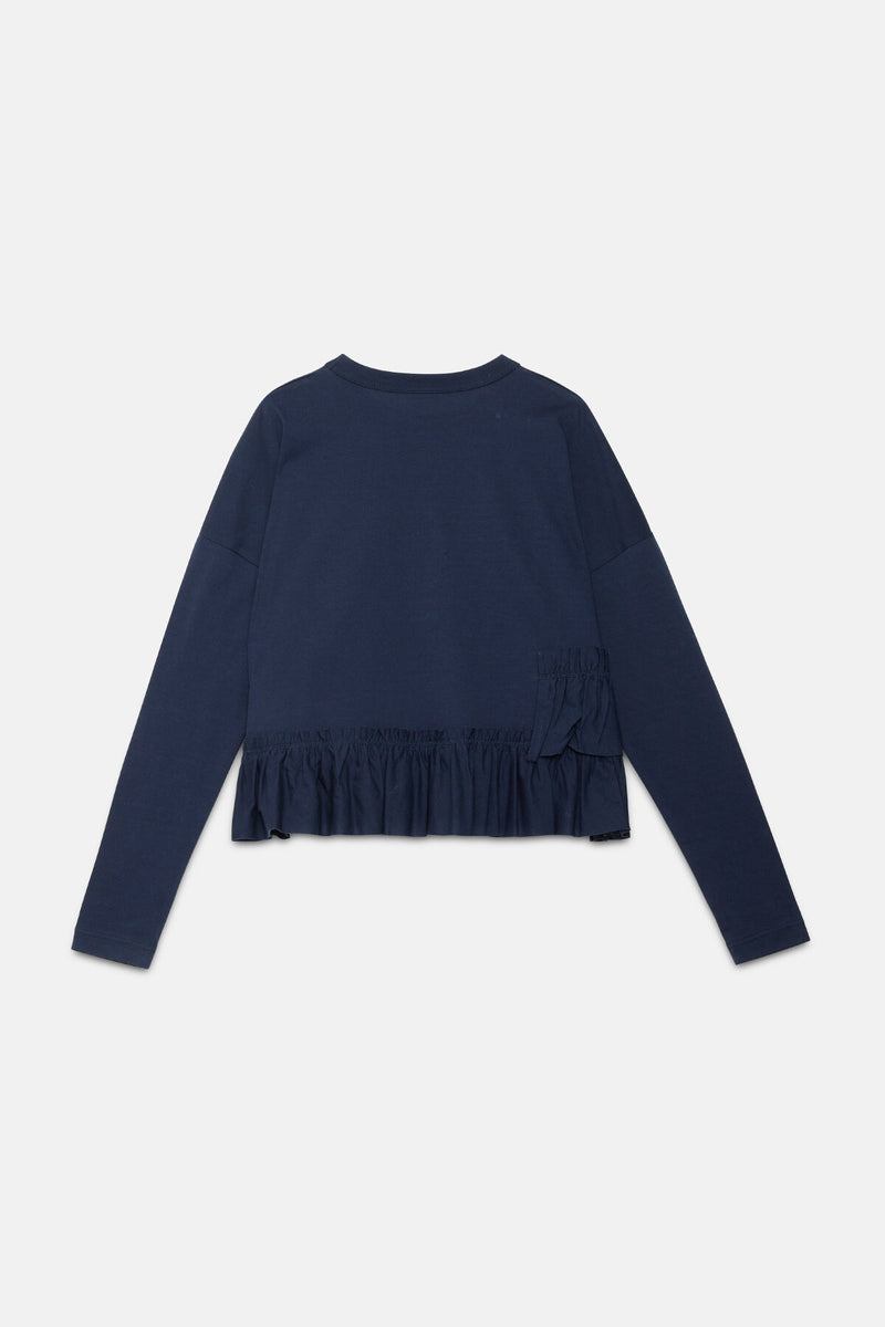 Swallow Frill Tiered L/S T-Shirt