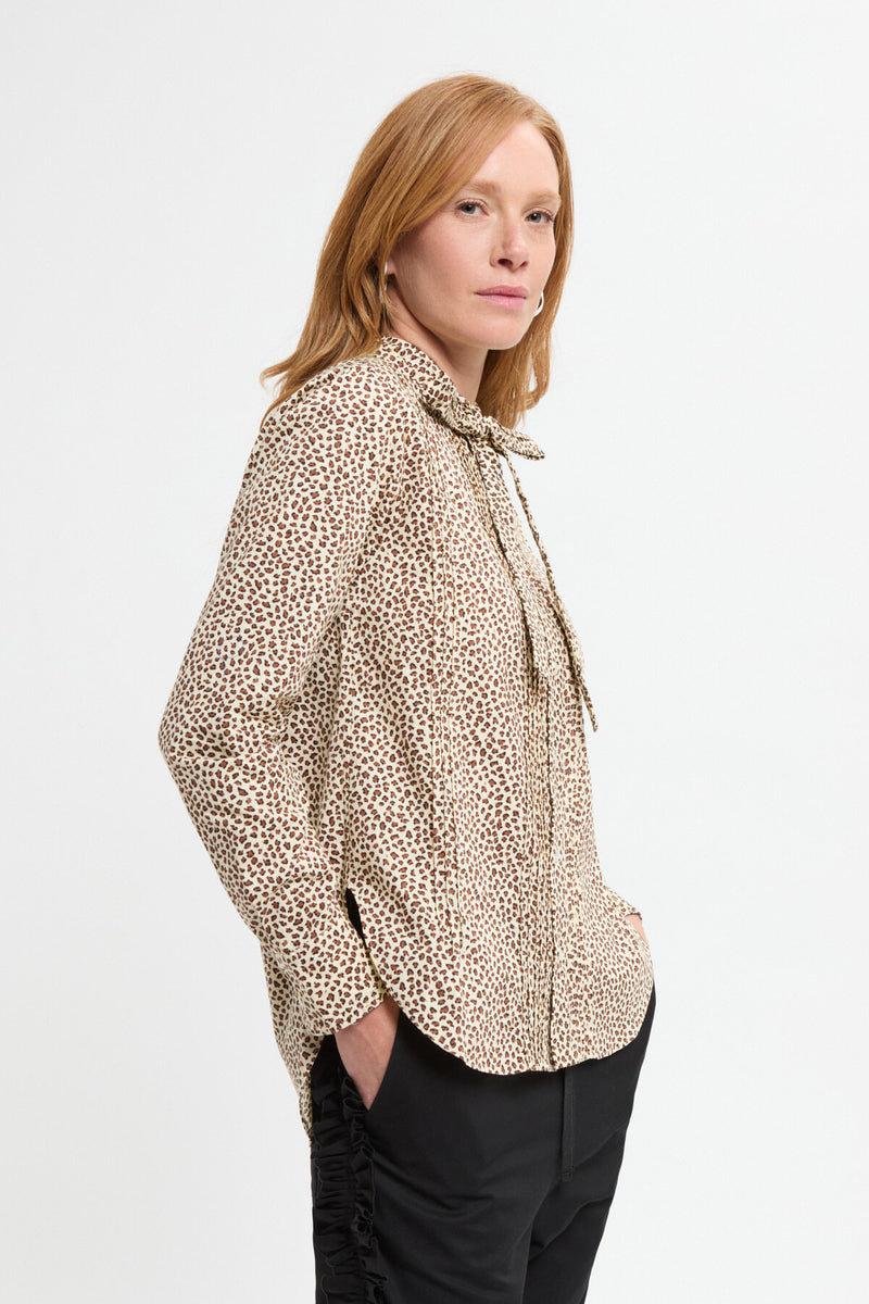 Ribbon Tie Blouse