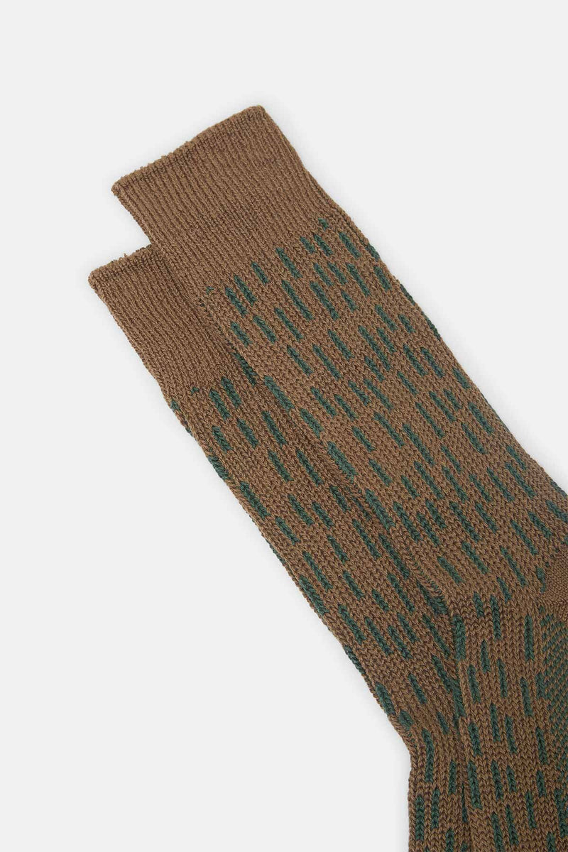 Calzini corti con motivo a gocce di pioggia