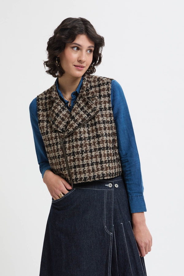 Double Motorcycle Vest