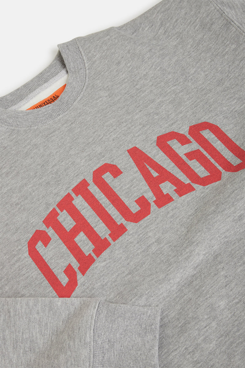 Felpa con stampa Chicago