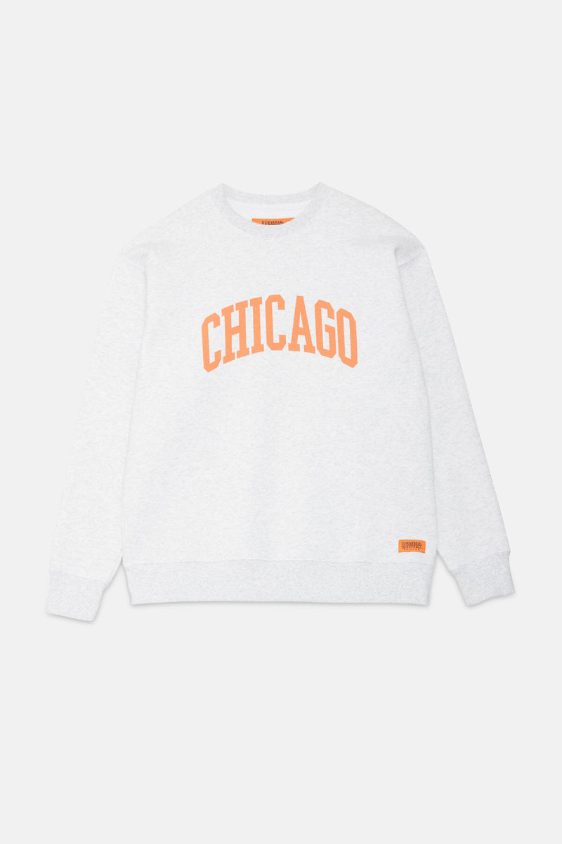 Felpa con stampa Chicago
