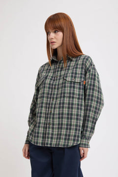 Check Round Work Shirt