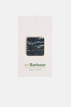 Spilla a tema mare in tempesta Barbour