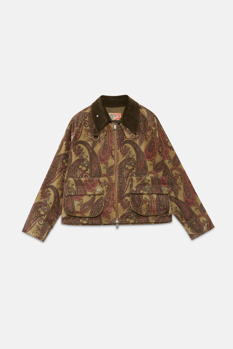 Giacca Barbour Spey Paisley in velluto