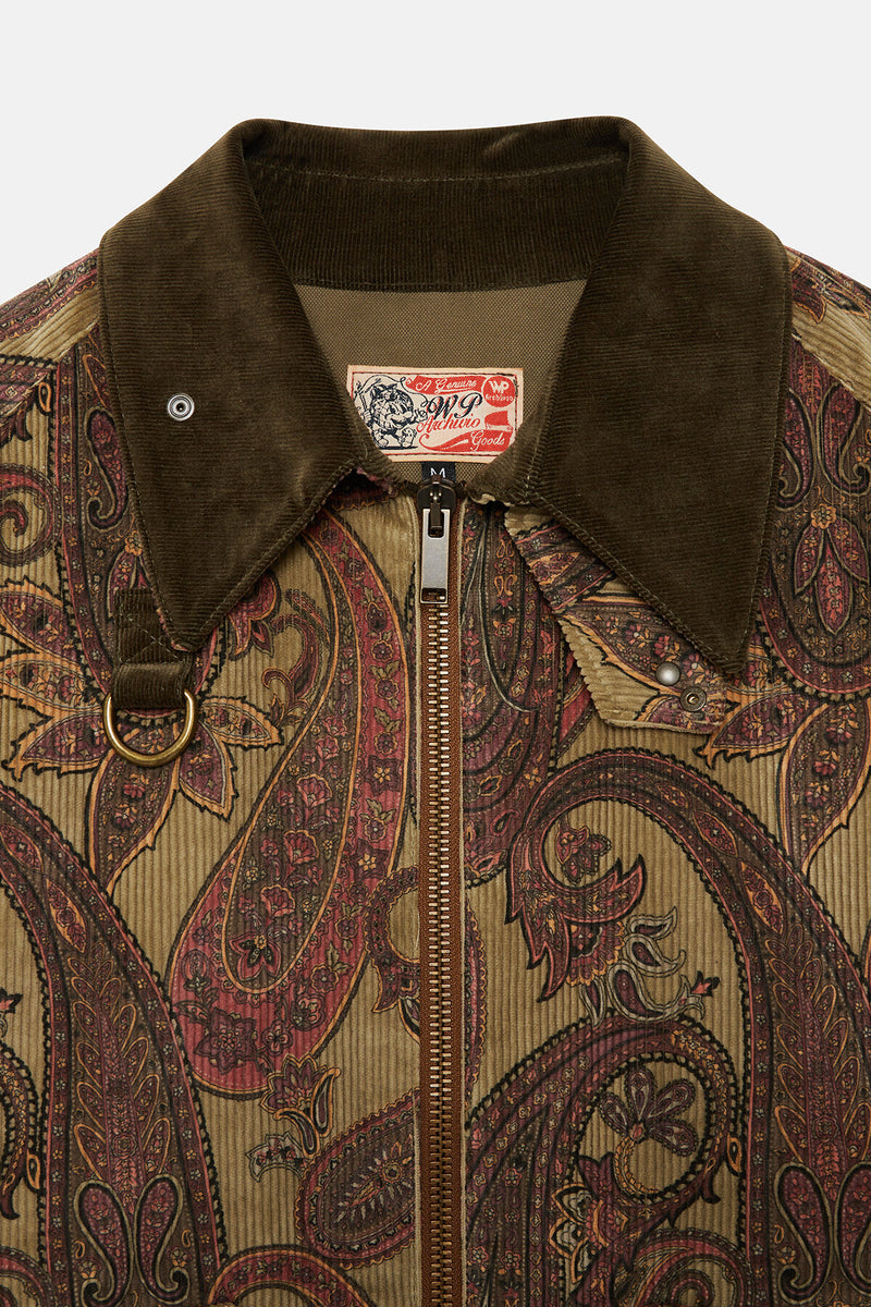 Giacca Barbour Spey Paisley in velluto