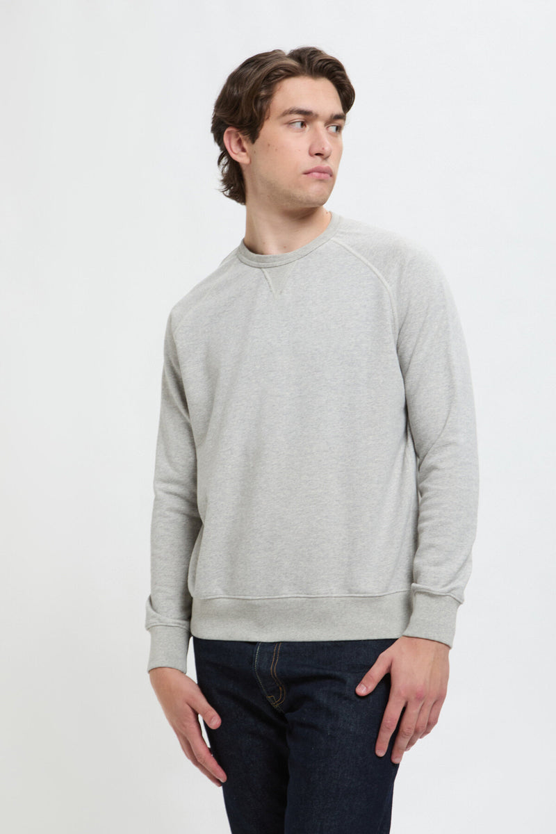 Felpa con scollo classico