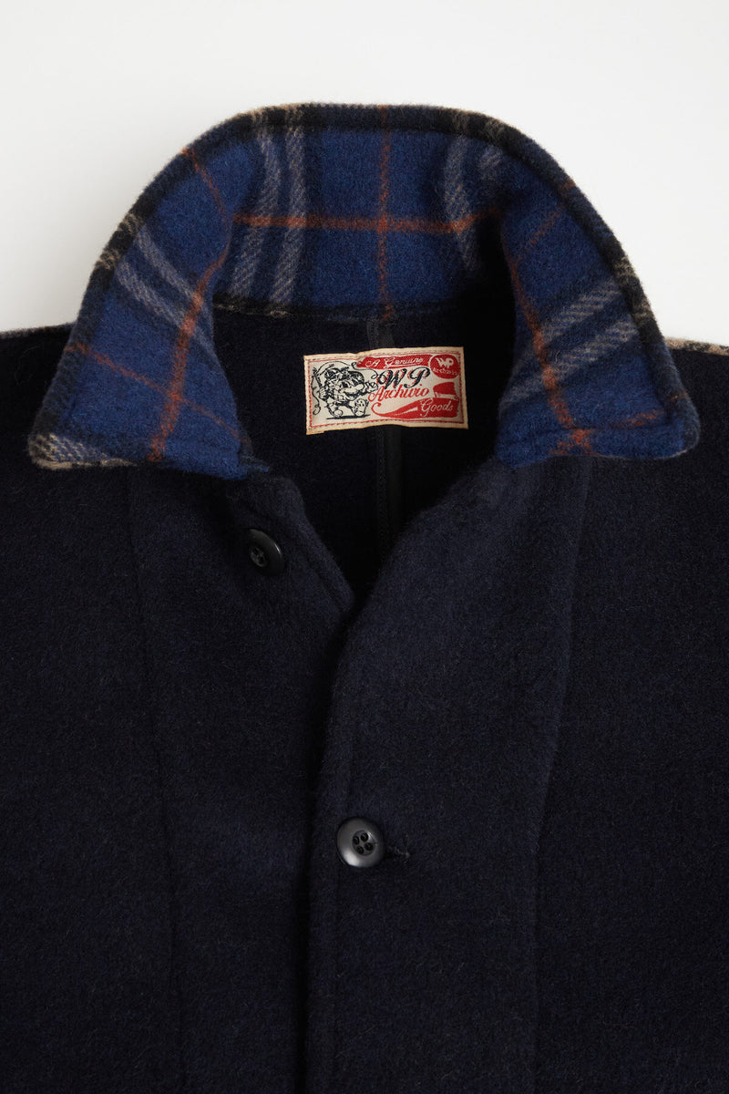 Wool Patchwork Overshirt