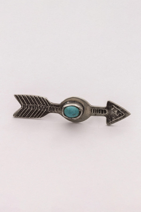 Arrow Pin with Turquoise