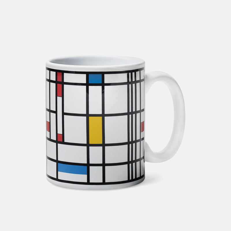 Mondrian color changing mug