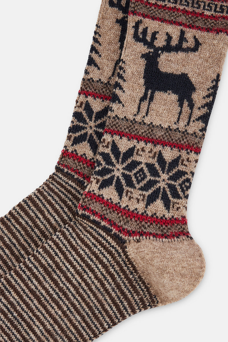 Calzini in Lana Fair Isle