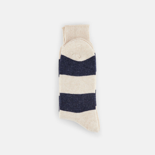 Calzini a righe in misto lana e cashmere