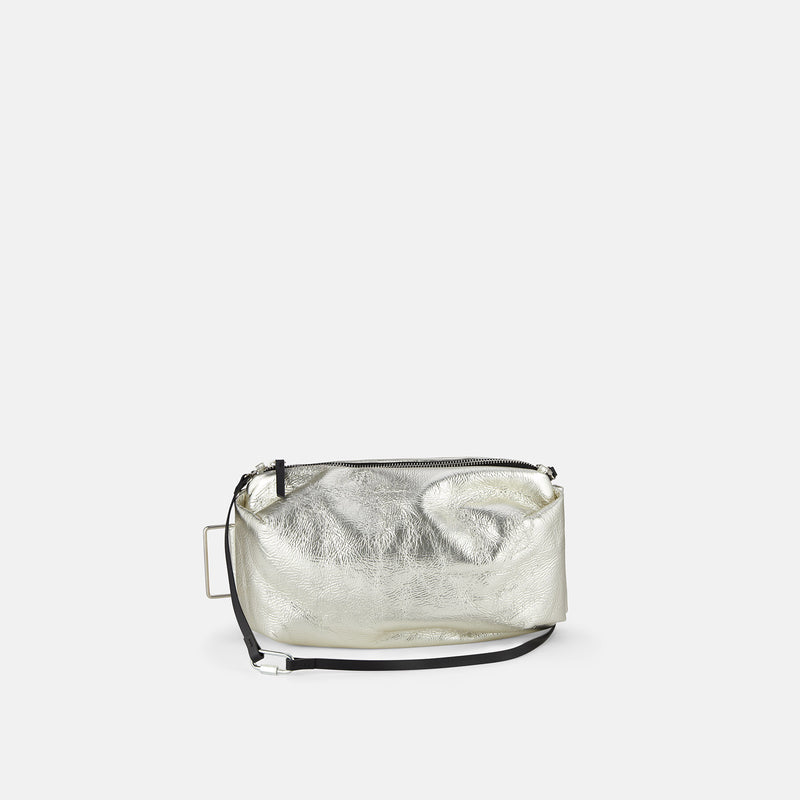 Patent leather handbag