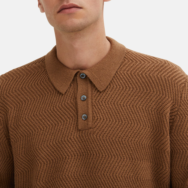 Pattern Polo Shirt