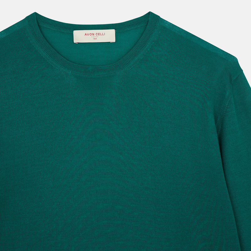 Maglione girocollo cashmere