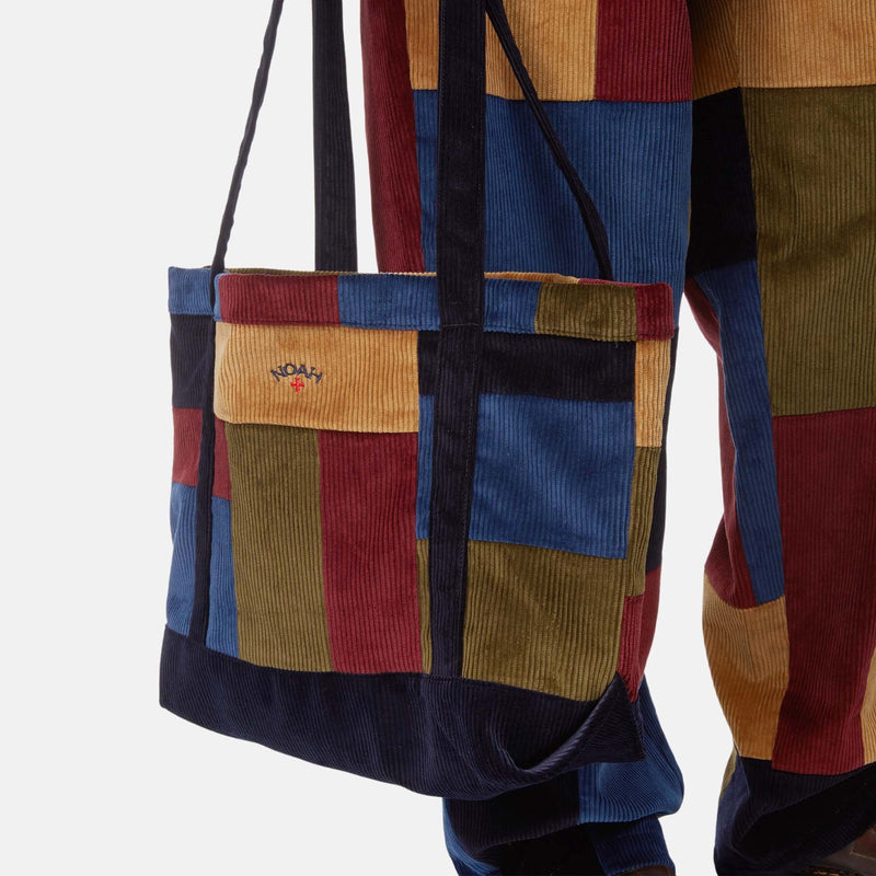 Tote Bag Patchwork di Noah x Baracuta
