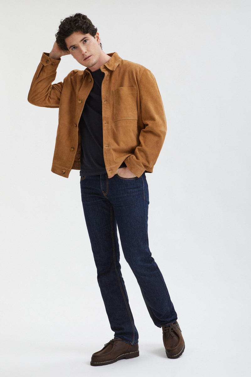 Suede Overshirt