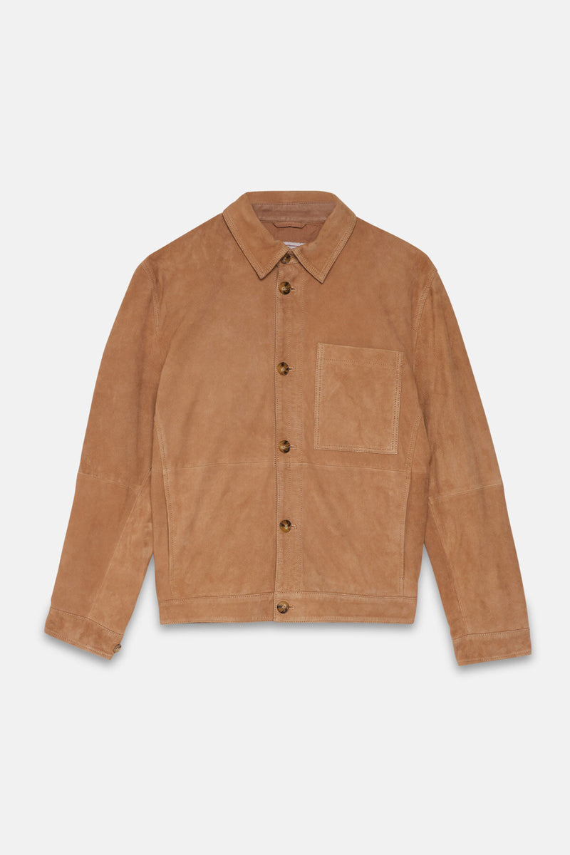 Suede Overshirt