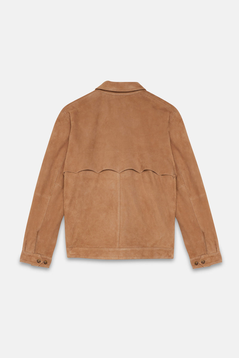 Suede Overshirt