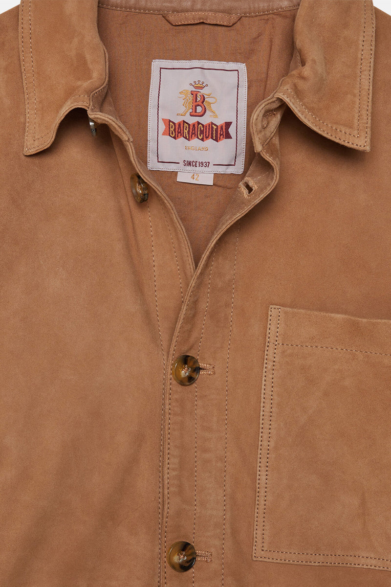 Suede Overshirt