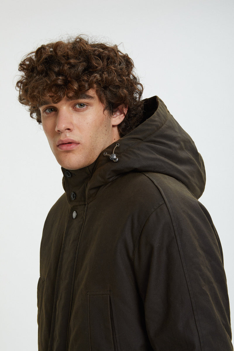 Waxed Shooting Field Parka