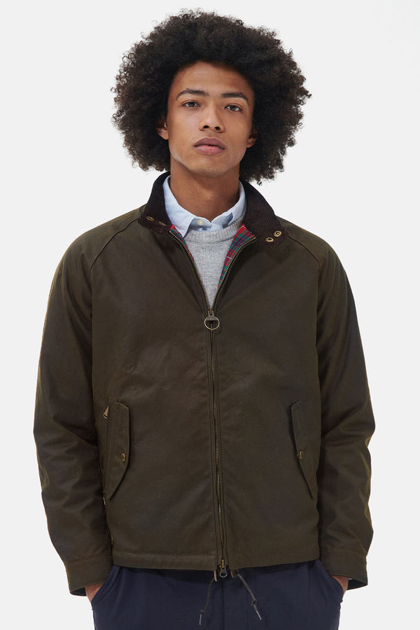 Barbour Brown Wax