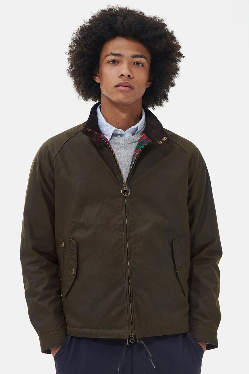 Barbour Brown Wax