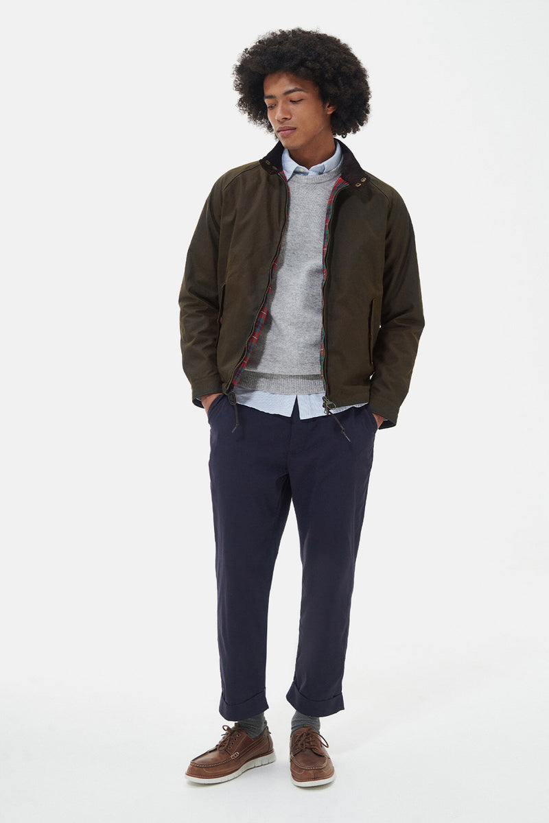 Barbour Brown Wax