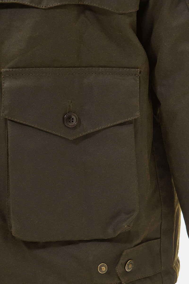 Barbour Brown Wax