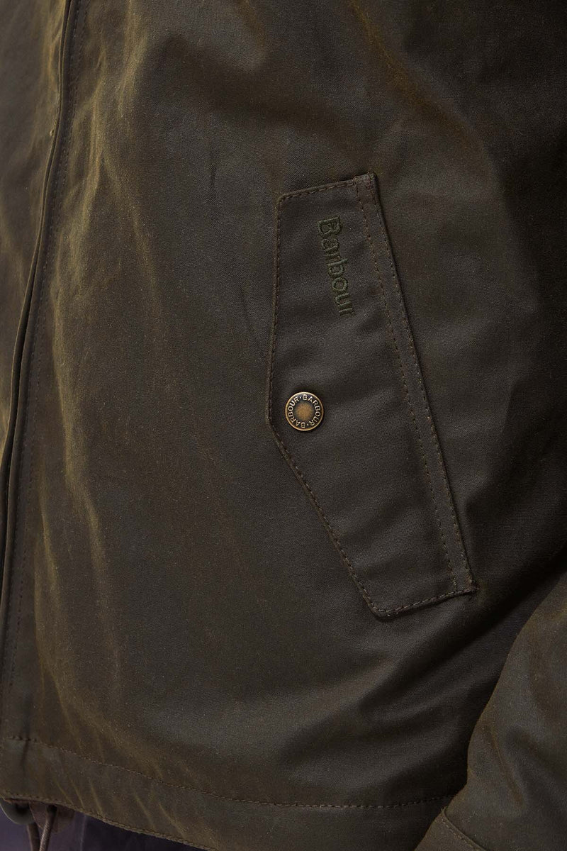 Barbour Brown Wax