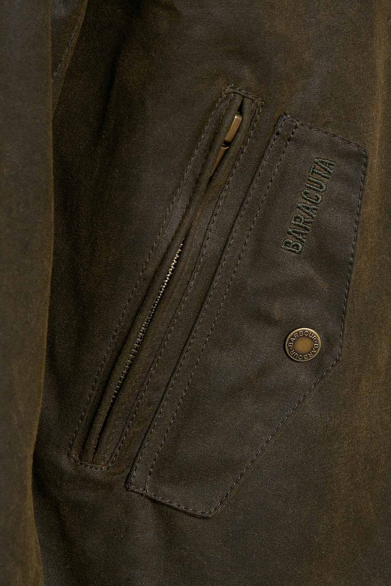 Barbour Brown Wax