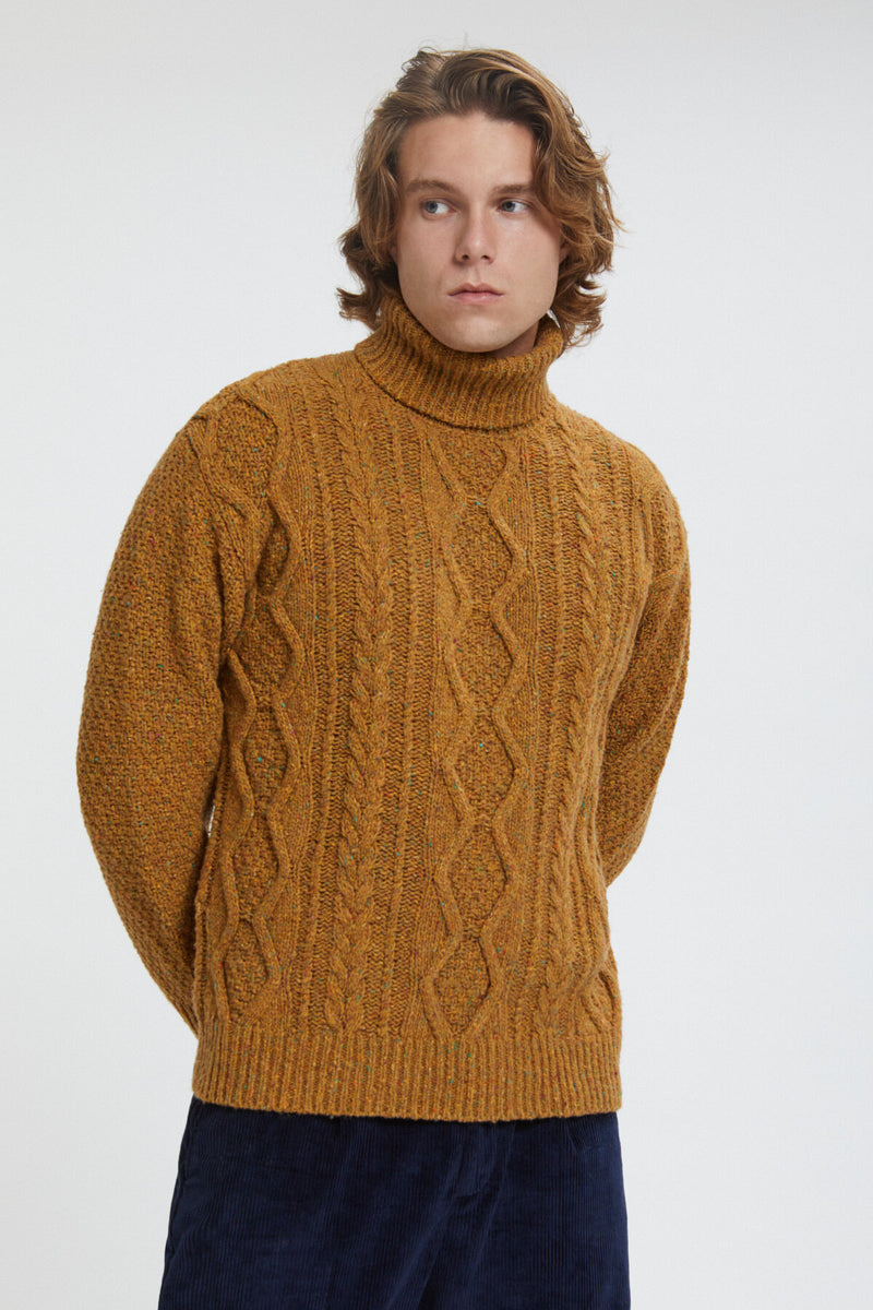 Aran Turtle Neck