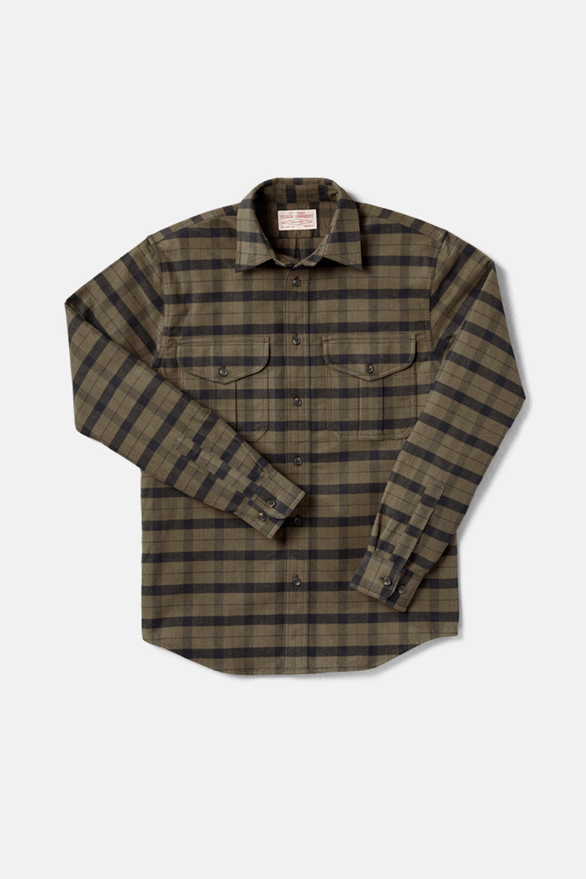 ALASKAN GUIDE SHIRT Otter green black pl by Filson Man | Men | WP Store