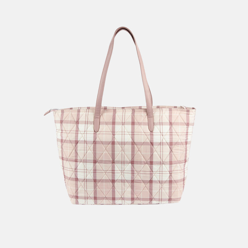 Tote Bag Wetherham trapuntata in Tartan