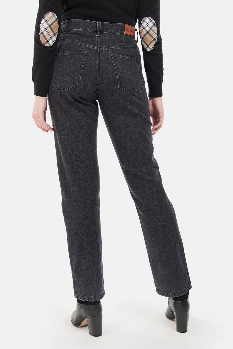 Burne Mid Rise Straight Jean