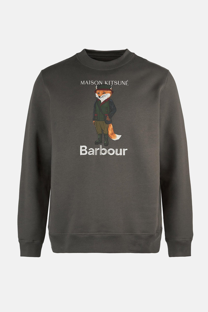 Barbour x Maison Kitsuné Beaufort Fox Sweatshirt