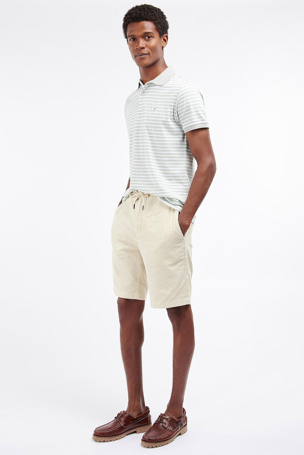 Shorts in lino misto cotone