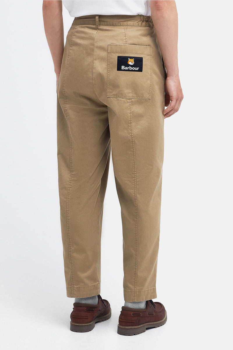 Pantaloni cargo Barbour x Maison Kitsuné