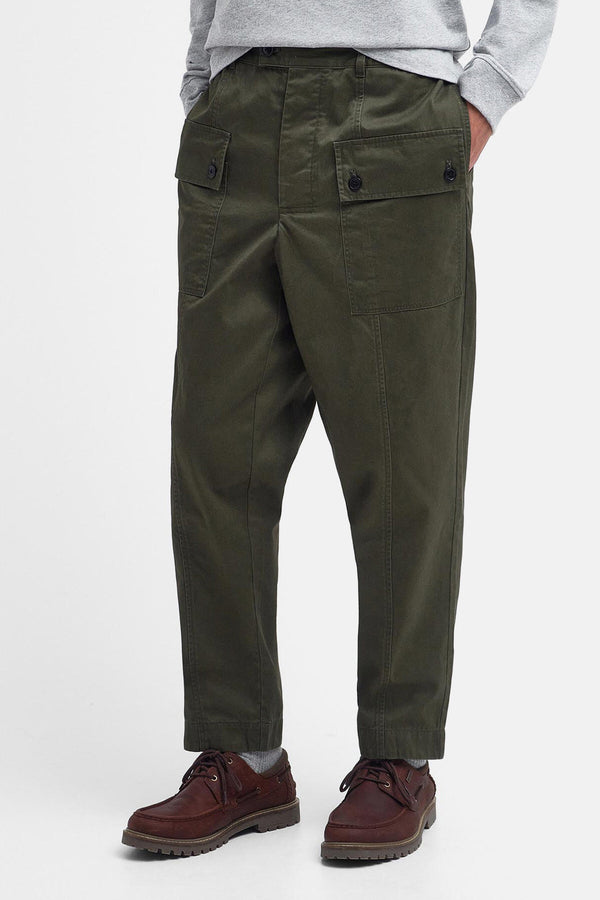 Pantaloni cargo Barbour x Maison Kitsuné