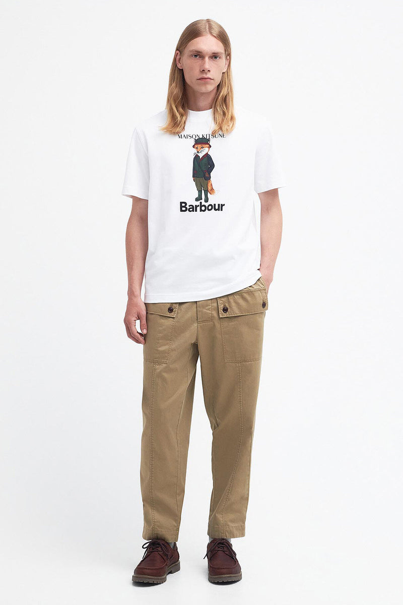 Barbour x Maison Kitsuné Beaufort Fox T-Shirt